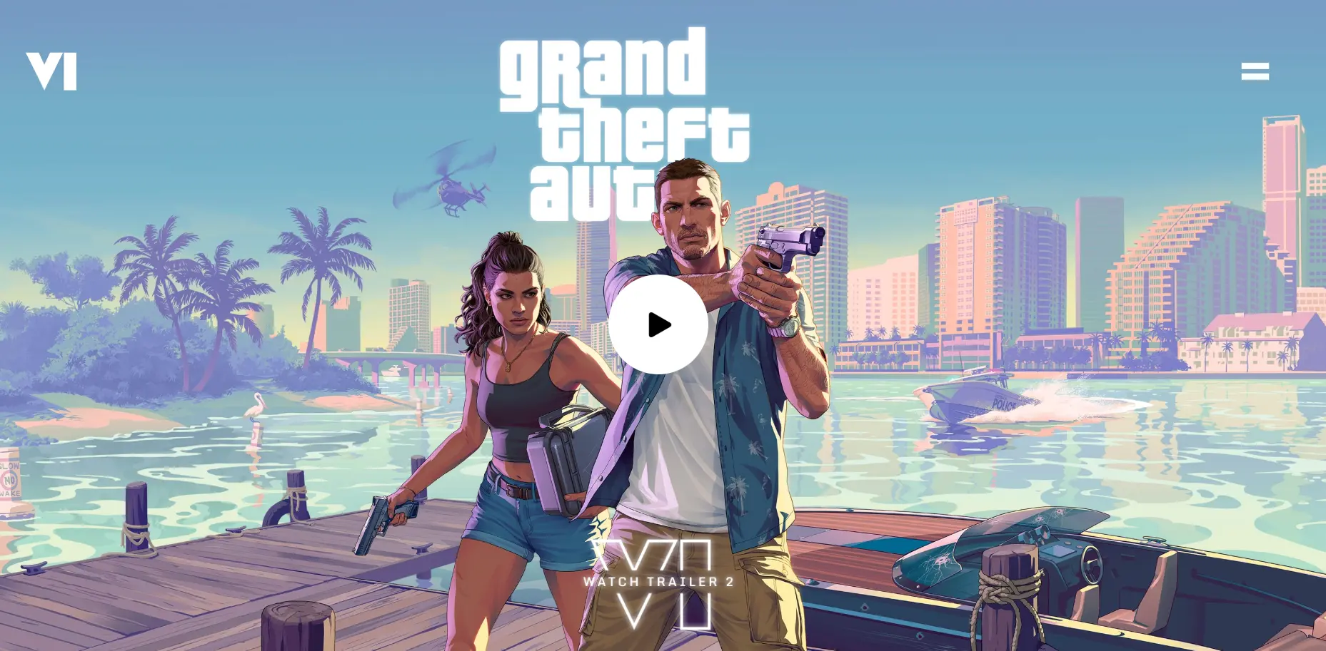 GTA VI landing page